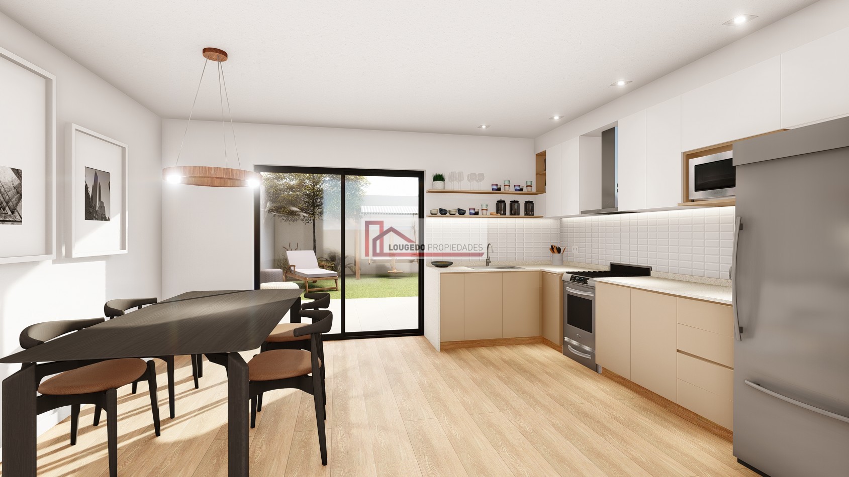 DUPLEX 5 AMBIENTES - CON COCHERA Y JARDIN  - VILLA ADELINA B.ORBIS